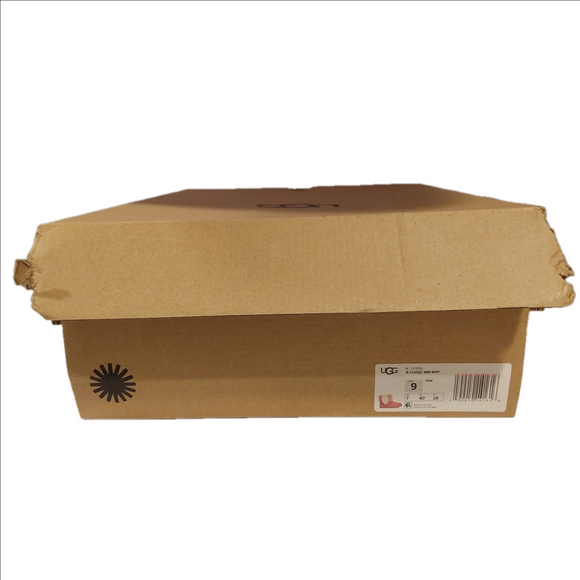 UGG Classic Mini Wisp Women's Pink Shearling Boots Size 9 - Picture 13 of 13